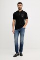Karl Lagerfeld tricou polo 553235.745025 negru AW25