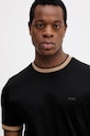 BOSS t-shirt bawełniany czarny 50543858