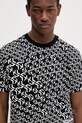 Karl Lagerfeld Jeans tricou din bumbac negru A3M17114