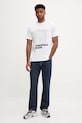 Tričko Karl Lagerfeld Jeans A3M17002 bílá AW25