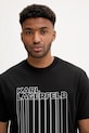 Тениска Karl Lagerfeld Jeans черен A3M17002