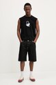 Karl Lagerfeld Jeans tricou din bumbac A3M17026 negru AW25
