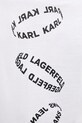 Karl Lagerfeld Jeans tricou din bumbac A3M17031 alb