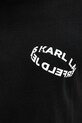 Karl Lagerfeld Jeans tricou din bumbac A3M17031 negru