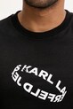 Tričko Karl Lagerfeld Jeans čierna A3M17037