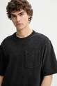 Odzież G-Star t-shirt bawełniany D26031.C756 czarny
