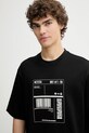 G-Star t-shirt bawełniany czarny D26052.D959