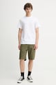 G-Star t-shirt bawełniany D24449.B255 biały AW25