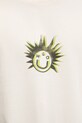 Hugo Blue t-shirt bawełniany 50543496 beżowy