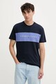 Tommy Jeans t-shirt in cotone regolare blu navy DM0DM21933