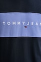 Tommy Jeans t-shirt in cotone DM0DM21933 blu navy