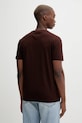Дрехи Памучна тениска Tommy Jeans DM0DM21933 кафяв