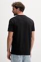 Tommy Jeans tricou din bumbac DM0DM21978 negru AW25