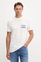 Îmbrăcăminte Tommy Jeans tricou din bumbac DM0DM21980 alb