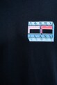 Tommy Jeans tricou din bumbac DM0DM21980 bleumarin