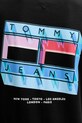 Tommy Jeans tricou din bumbac DM0DM21980 negru