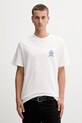 Îmbrăcăminte Tommy Jeans tricou din bumbac DM0DM21986 bej
