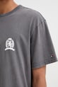 Tommy Jeans tricou din bumbac DM0DM21986 gri