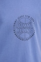 Bavlněné tričko Tommy Jeans DM0DM21987 modrá