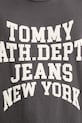 Tommy Jeans tricou din bumbac DM0DM21988 gri