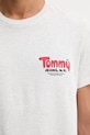 Tommy Jeans t-shirt bawełniany DM0DM22049 szary