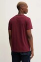 Oblečení Bavlněné tričko Tommy Jeans DM0DM22049 burgundské