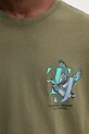 Бавовняна футболка Tommy Jeans DM0DM22060 зелений