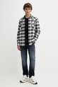 Βαμβακερό μπλουζάκι Tommy Jeans DM0DM22138 μαύρο NC25