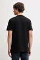 Ρούχα Βαμβακερό μπλουζάκι Tommy Jeans DM0DM22138 μαύρο