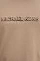Michael Kors t-shirt bawełniany CT552LP1V2 beżowy
