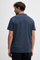 Odzież Michael Kors t-shirt bawełniany CS5529A5KS granatowy