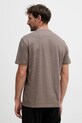Odzież Michael Kors t-shirt bawełniany CS5529A5KS brązowy