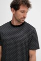Michael Kors t-shirt bawełniany czarny CS5529A5KS