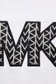 Βαμβακερό μπλουζάκι Michael Kors CT552LN1V2 λευκό