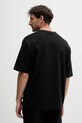 Odzież Michael Kors t-shirt bawełniany CT552LM1V2 czarny