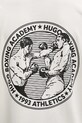 HUGO t-shirt bawełniany beżowy 50542366