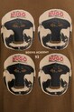 HUGO t-shirt bawełniany brązowy 50542560