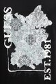 Guess tricou din bumbac M5YI12.I3Z14 negru