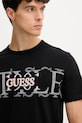 Guess tricou din bumbac negru M5YI14.I3Z14