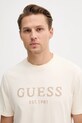 Дрехи Памучна тениска Guess M5YI17.I3Z14 бежов