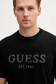 Îmbrăcăminte Guess tricou din bumbac M5YI17.I3Z14 negru