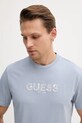 Oblečenie Bavlnené tričko Guess M5YI41.KBW41 modrá