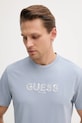 Oblečení Bavlněné tričko Guess M5YI41.KBW41 modrá