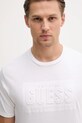 Îmbrăcăminte Guess tricou din bumbac M5YI44.KBW41 alb