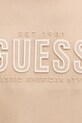 Памучна тениска Guess бежов M5YI44.KBW41
