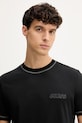 Guess tricou din bumbac negru U5RI01.KCAM1