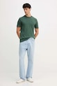 Бавовняна футболка United Colors of Benetton 3UWFU10AU зелений AW25