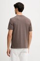 Odzież United Colors of Benetton t-shirt bawełniany 3UWFU10AU brązowy