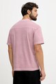 Ρούχα Βαμβακερό μπλουζάκι United Colors of Benetton 3ZITU10AV ροζ