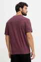 Odzież United Colors of Benetton t-shirt bawełniany 3ZITU10AV bordowy